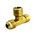 Jmf 3/8 in. Flare X 3/8 in. D Flare Brass Reducing Tee 4506440